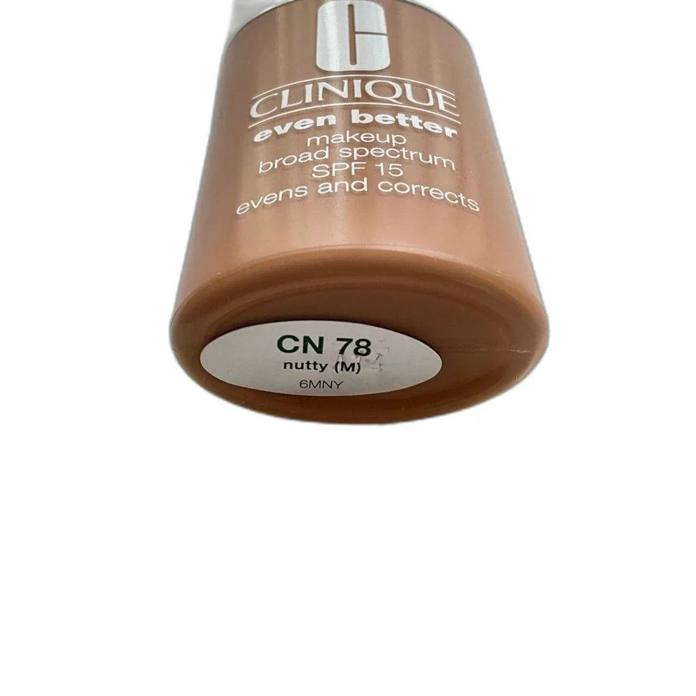 New Clinique Even Better Make-Up Broad Spectrum SPF 15 Shade: CN 78 nutty (M)